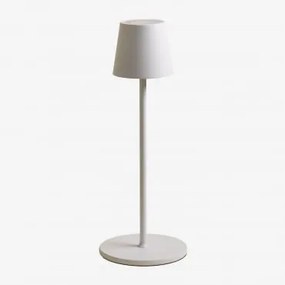 Bezprzewodowa Lampa Stołowa Led Na Zewnątrz Isona Biała - Sklum