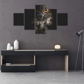 Obraz sowy (125x70 cm)