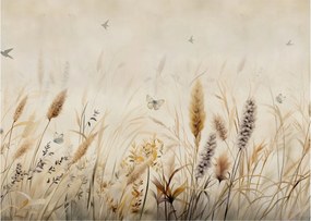 Obraz na szkle - Dzika łąka (70x50 cm)
