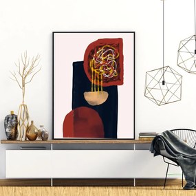 Plakat - Artystyczna abstrakcja (A4)