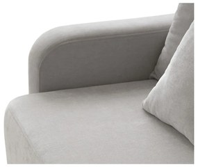 Beżowa rozkładana sofa ze schowkiem 231 cm Elen – Micadoni