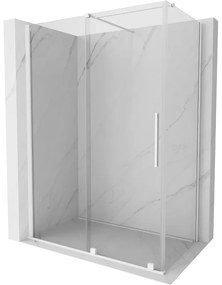 Mexen Velar kabina prysznicowa rozsuwana 150 x 75 cm, transparent, biała - 871-150-075-01-20