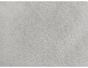 Jasnoszary rozkładany/ze schowkiem narożnik z tkaniny szenilowej (prawostronny/z szezlongiem) Roxelane – Bobochic Paris