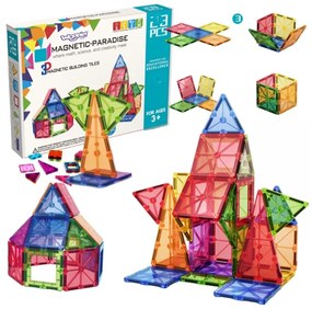 Woopie magnetyczne klocki konstrukcyjne montessori 3d