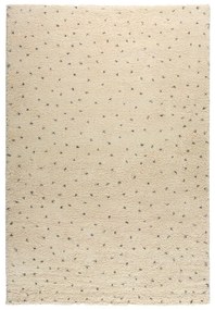 Czarno-kremowy dywan 80x150 cm Dottie Black – Universal