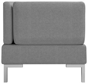 2 jasnoszare segmenty narożne do zestawu Gova