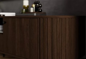 Szafka RTV Opunio 2 – 2 fronty, 1 szuflada, półka zewnętrzna, nowoczesny design