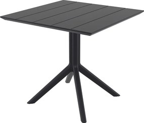 Kwadratowy stół kawiarniany z tworzywa Paris Table 70