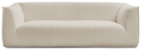 Beżowa sofa z materiału bouclé 242 cm Giorgia – Bobochic Paris