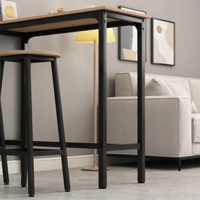 Zestaw barowy stół kuchenny + 2 krzesła hoker