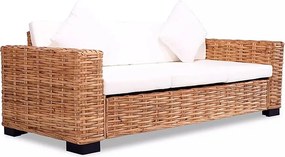 Rattanowa sofa trzyosobowa M8-M93