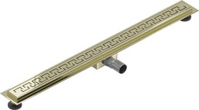 Mexen Flat M15 odpływ liniowy 90 cm, złoty - 1524090-15