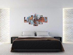 Obraz - Wieżowce (125x70 cm)