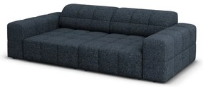 Niebieska sofa 204 cm Chicago – Cosmopolitan Design