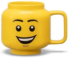 Żółty ceramiczny kubek dla dzieci 530 ml Head – LEGO®