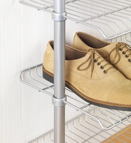 Teleskopowy organizer na ubrania APOLLON, stojak do przedpokoju, WENKO