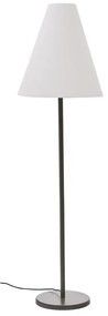 Ciemnozielona lampa stojąca z tekstylnym kloszem (wysokość 153 cm) Navat – Kave Home