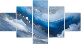 Obraz - Abstrakcja oceanu (125x70 cm)