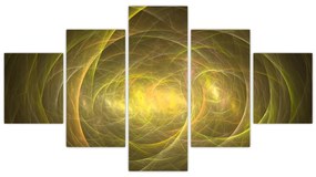 Nowoczesny abstrakcyjny obraz (125x70 cm)
