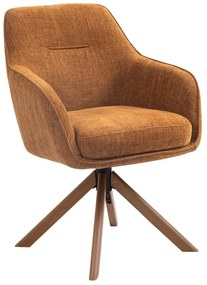 Pomarańczowe krzesła zestaw 2 szt. Avola – Unique Furniture
