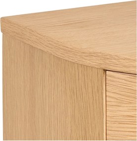 Szafka nocna w dekorze dębu w jasnym naturalnym kolorze Paron – Actona