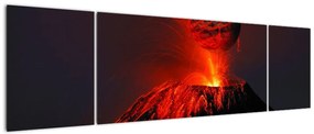 Obraz wulkanu (170x50 cm)