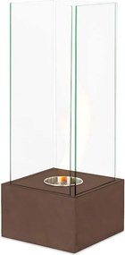 Poziomy - Kominki bioetanolowe ze stali chromowanej