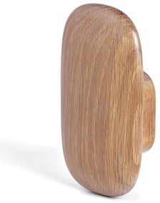Haczyk ścienny z drewna dębowego Gemma Oak Natural – MiaCara