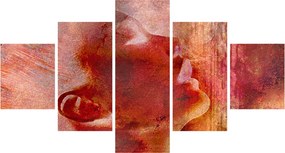 Obraz - Profil twarzy kobiety (125x70 cm)