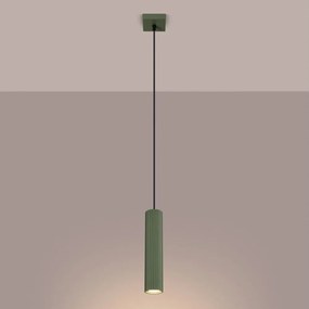 Brilagi - Lampa wisząca na przewodzie CRESTO 1xGU10/10W/230V zielona