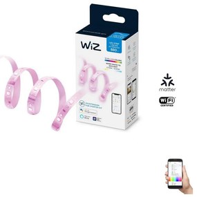 WiZ - LED RGBW Taśma ściemnialna 1m LED/11W/12V 2700-6500K Wi-Fi