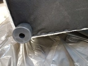 PROMOCJA Rozkładany narożnik w kształcie U SMART BOUCLE 303x143 cm, ciemny beżowy II. klasa jakości