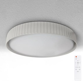 Brilagi - Ściemnialny plafon LED LUCIA LED/60W/230V śr. 59 cm biały + pilot