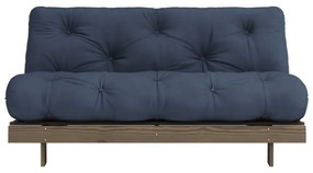 Ciemnoniebieska rozkładana sofa 160 cm Roots – Karup Design