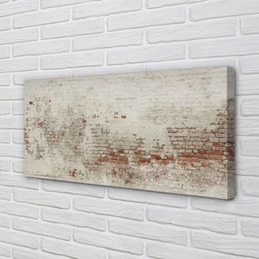 Obraz drukowany na płótnie Struktura Muru Ceglanego