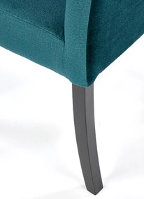 Krzesła drewniane tapicerowane CLARION 2 MONOLITH 37 (c. zielony) tradycyjne, drewniane, tapicerowane