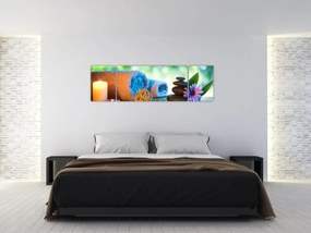 Obraz - Relaksujący masaż malarski (170x50 cm)