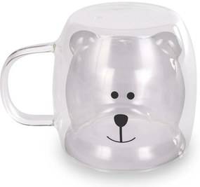 Lamart LT9125 2-częściowy zestaw szklanek BearVaso, 250 ml, przezroczyste