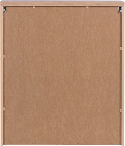 Wisząca szafka łazienkowa z lustrem 60 cm Bali 840, biała