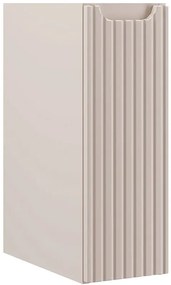 Wąska wisząca szafka łazienkowa w kolorze cashmere M3-S36