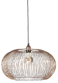 Industrialna lampa wisząca miedziana 49 cm - FinnPrzemysłowy Oswietlenie wewnetrzne