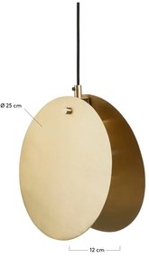 Lampa wisząca w kolorze złota Kave Home Bethen