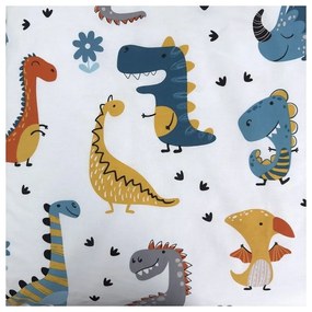 Bawełniana pościel dziecięca do łóżeczka 100x135 cm Dino World – Jerry Fabrics