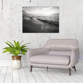 Obraz - Na brzegu morza (70x50 cm)
