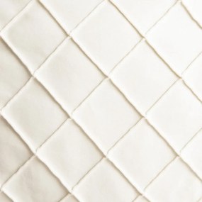 Poszewka dekoracyjna COMERI ecru w romby 45x45 cm HOMLA