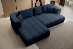 Narożnik ALBIO S Lewostronny z elektryczną regulacją siedziska, funkcja spania, wolnostojący w tkaninie EDEN 16 WERSAL