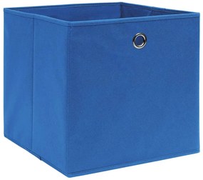Niebieski komplet pudełek do przechowywania 4 sztuki 80cm P1-C07