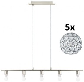 Eglo - Lampa wisząca LED MY CHOICE 5xE14/4W/230V chrom