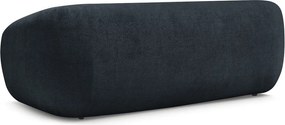 Ciemnoniebieska rozkładana sofa z tkaniny szenilowej 228 cm Neyo – Bobochic Paris