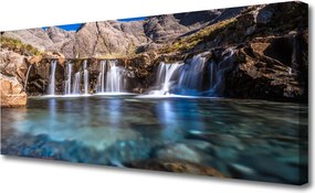 Zdjęcie na płótnie Potężna Kaskada Wodna
